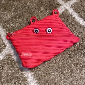 ZipIt Pink Monster Pencil Case